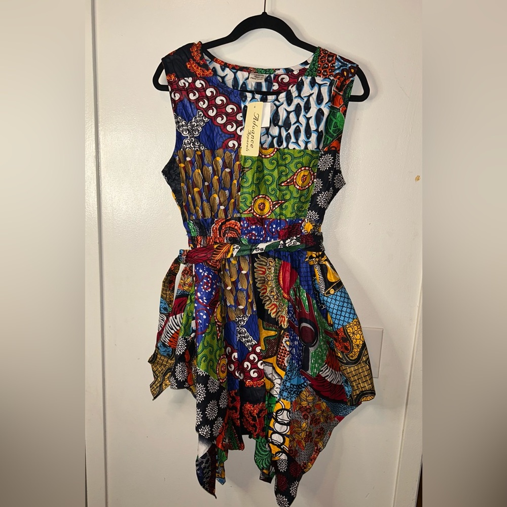 Summer time ready printed dress.
